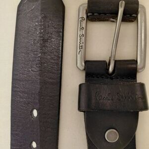 Paul Smith Black Leather Belt